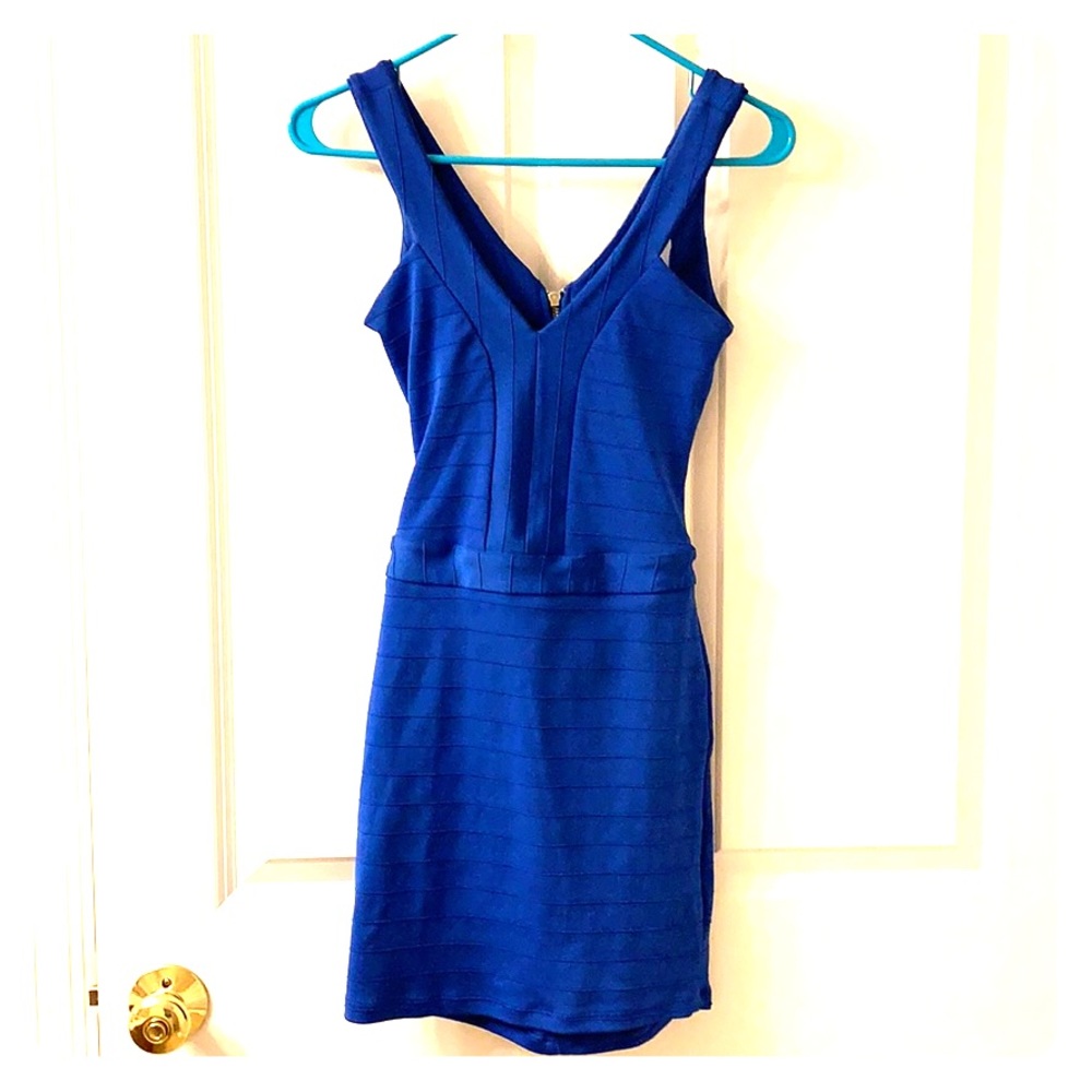 Studio F bandage dress in blue